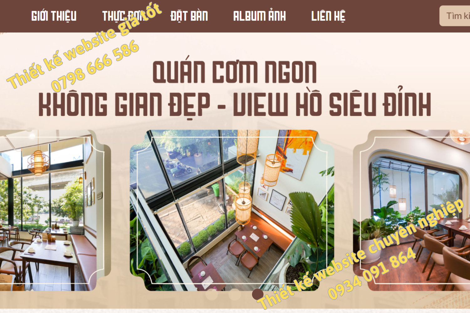 thiết kế website an giang