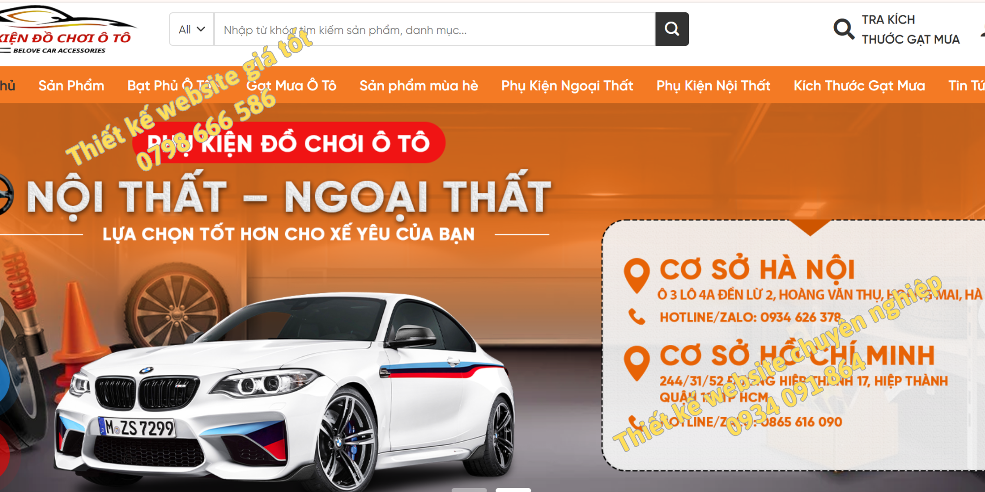 thiết kế website Cà Mau
