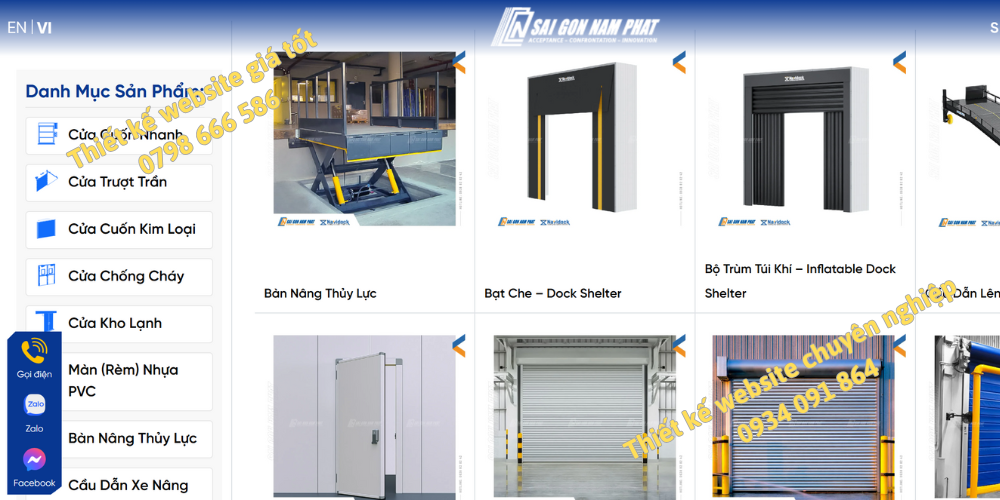 thiết kế website Đồng Tháp