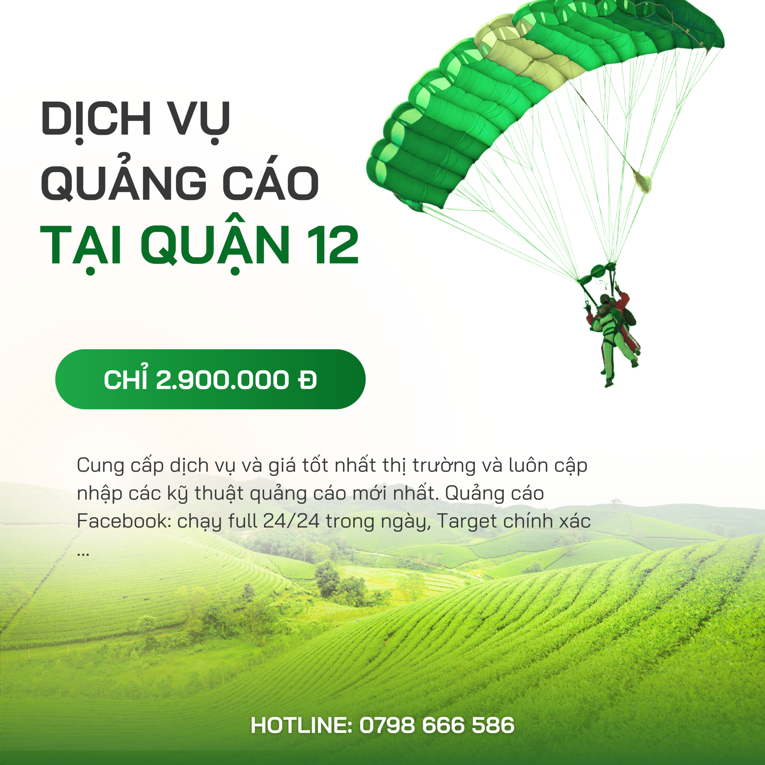 Nhận chạy quảng cáo quận 12 tại Thành phố Hồ Chí Minh
