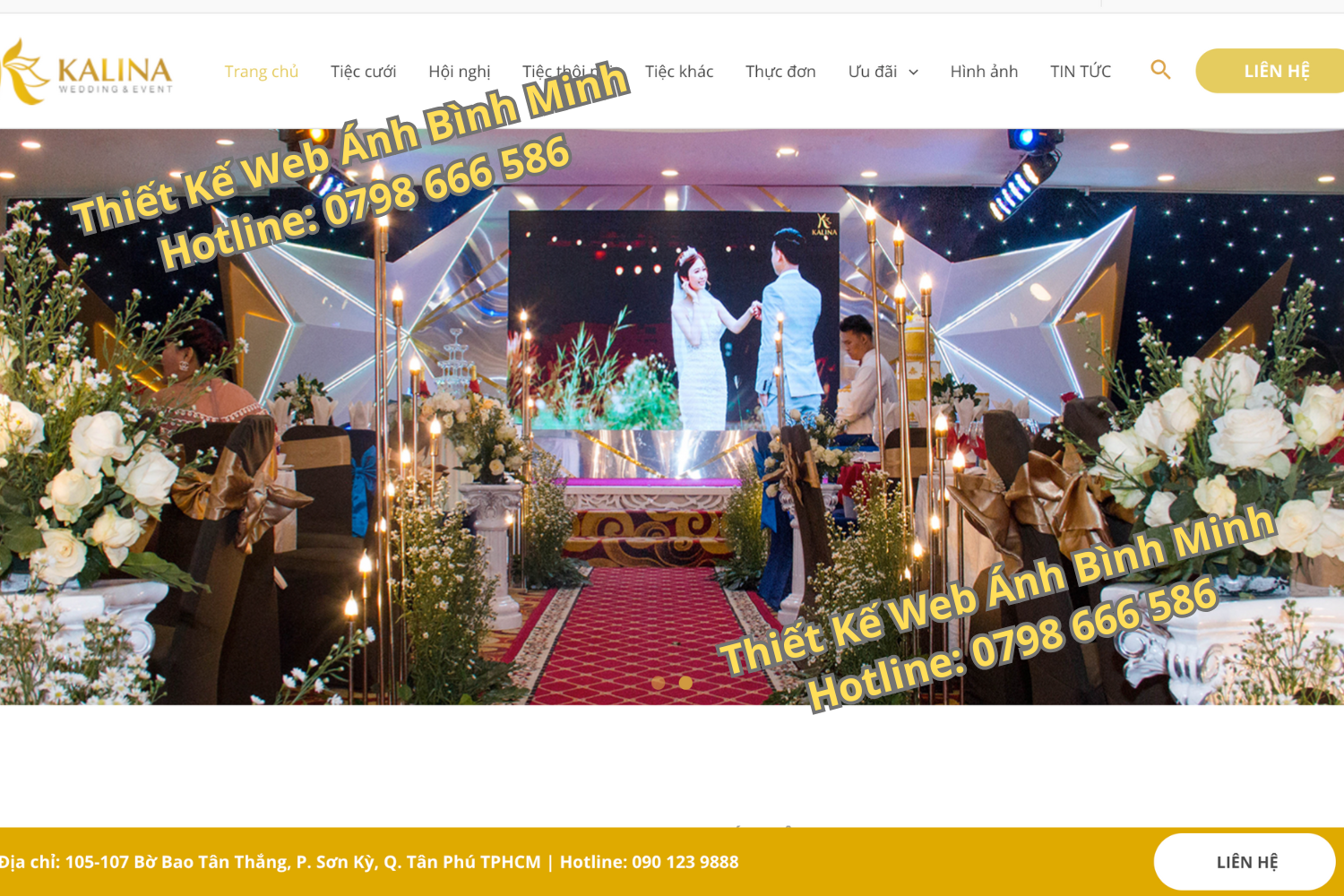 Thiết Kế Web cho Nhà Hàng