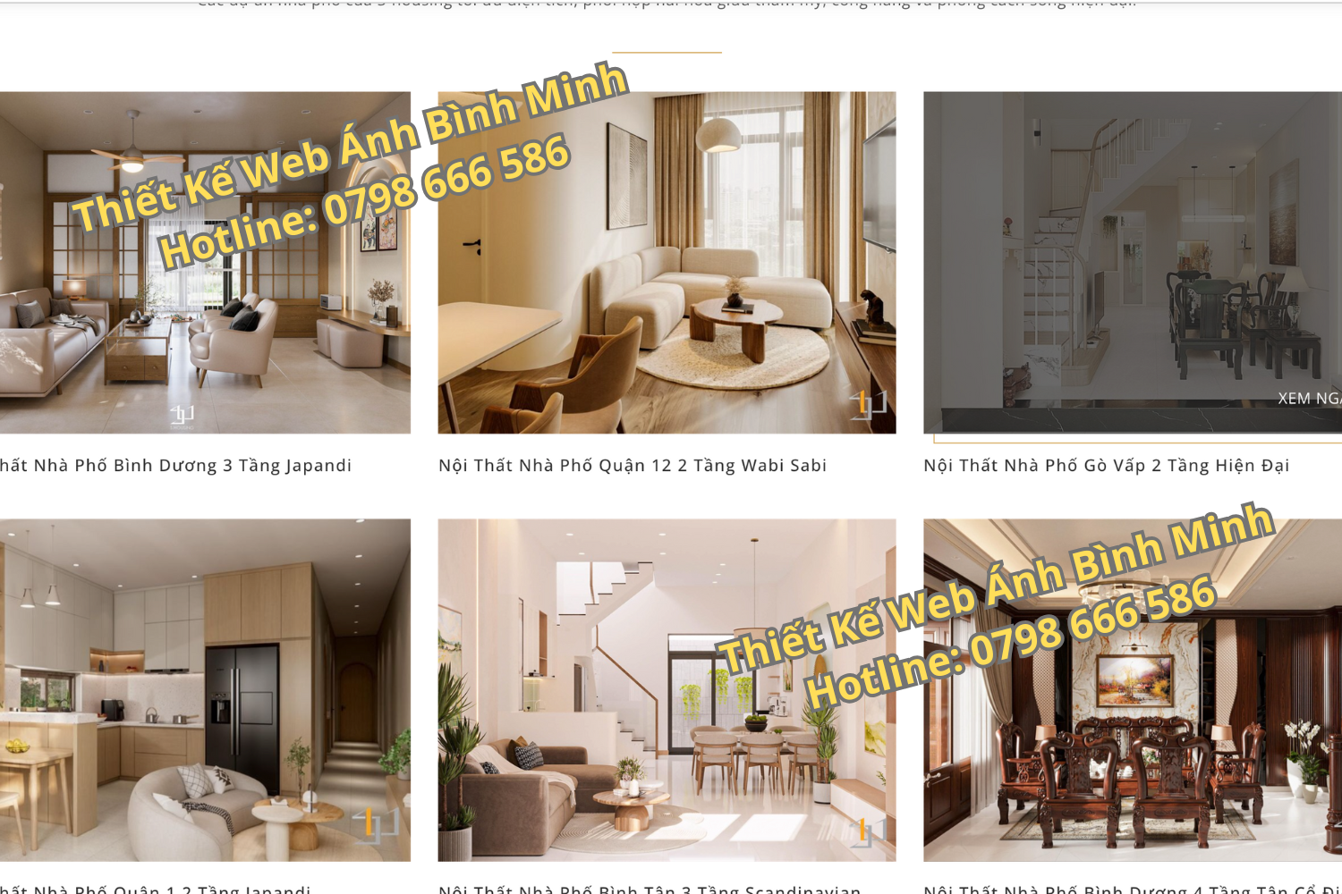 Thiết Kế Website Nội Thất