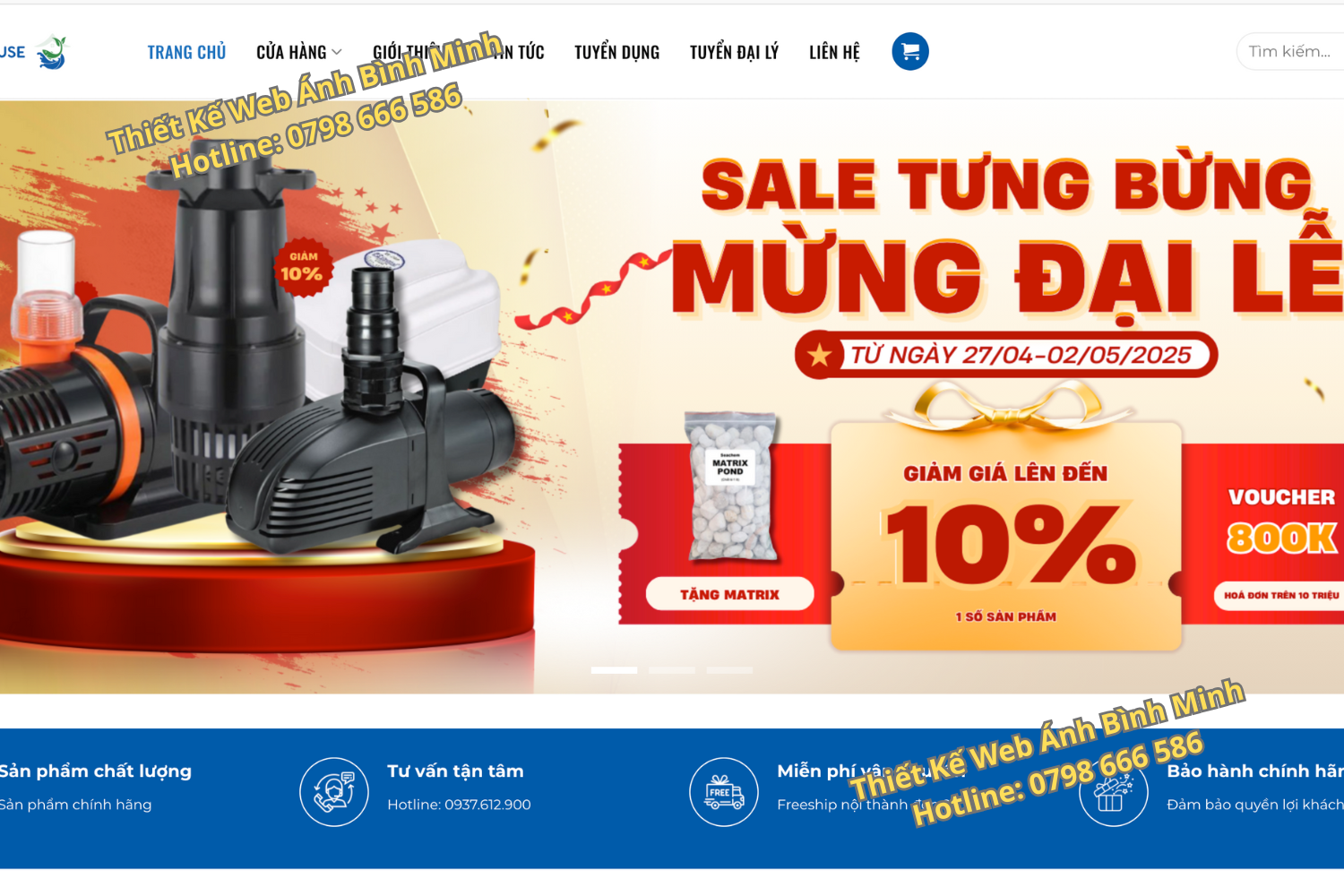 Thiết kế web quận 1