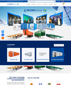 Thiết Kế Website Tân Thanh Container