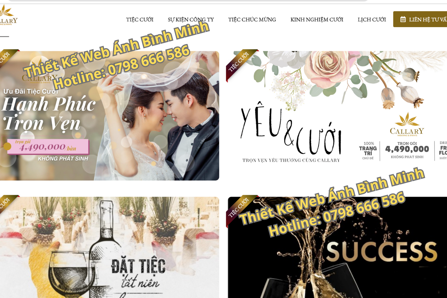 Thiết Kế Website Cho Nhà Hàng, Quán ăn Đẹp Hiện Đại