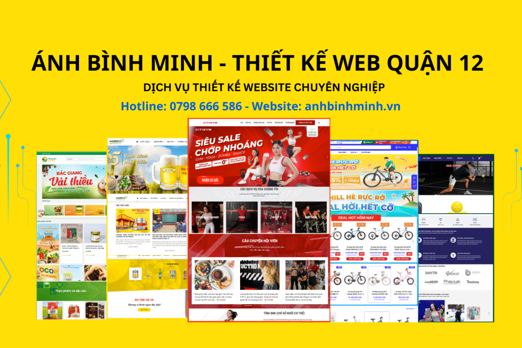 Thiết kế Web Quận 12