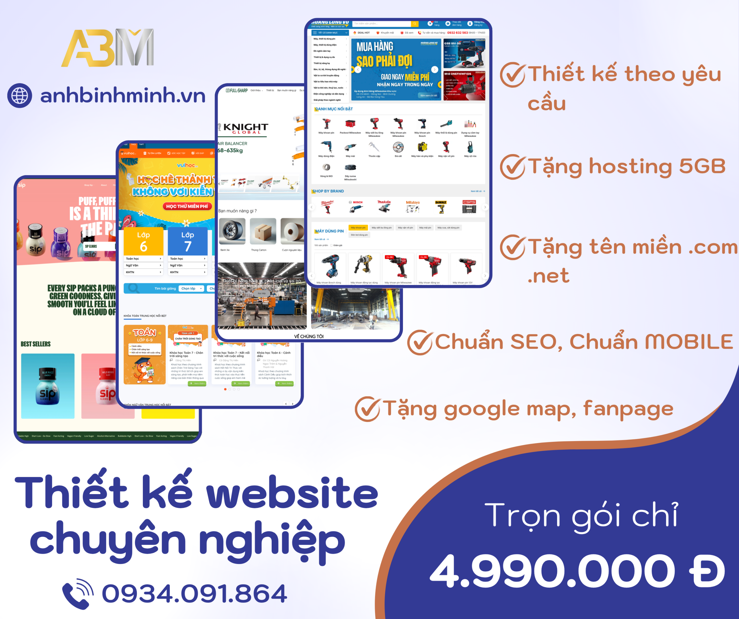 thiết kế website bán áo mưa