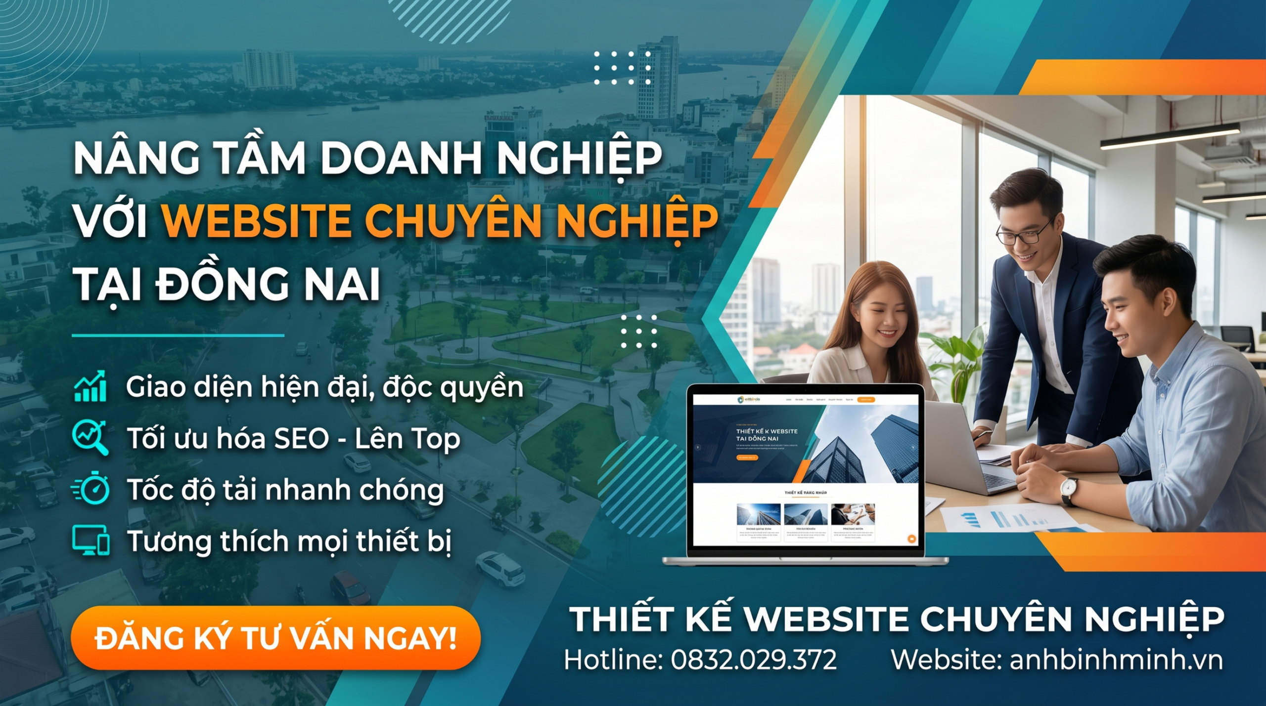 Công ty thiết kế web thành phố Đồng Nai