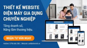 thiết kế web đồ gia dụng