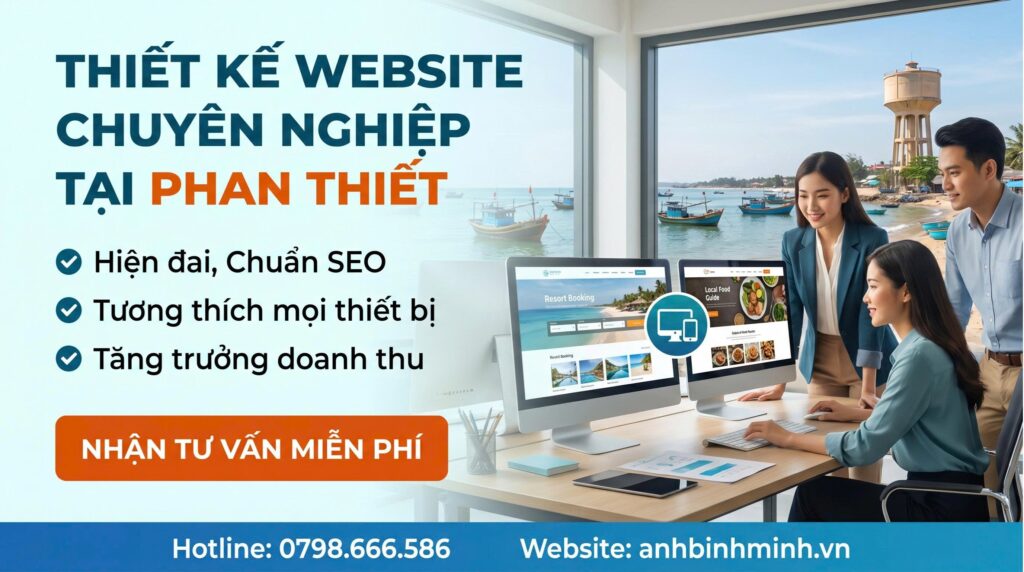 Thiết Kế Web Tại Phan Thiết