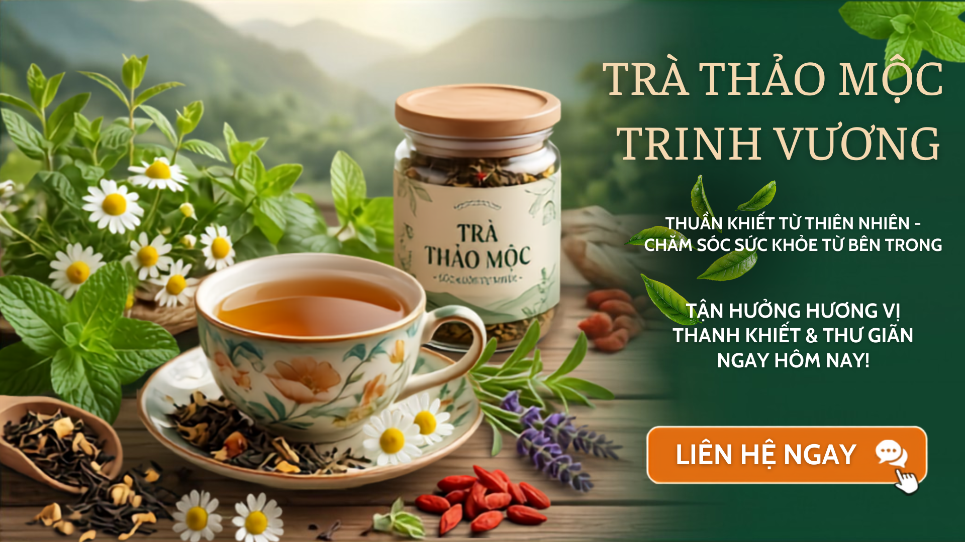 DỰ ÁN WEBSITE - TRÀ THẢO MỘC TRINH VƯƠNG