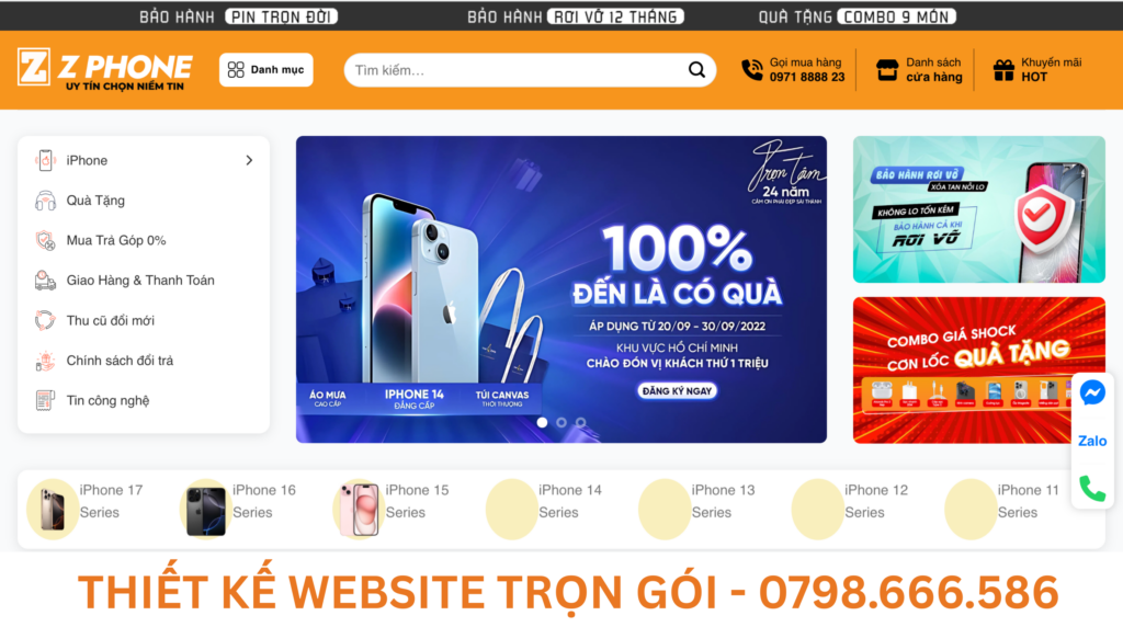 Thiết Kế Web Phường Tam Hiệp