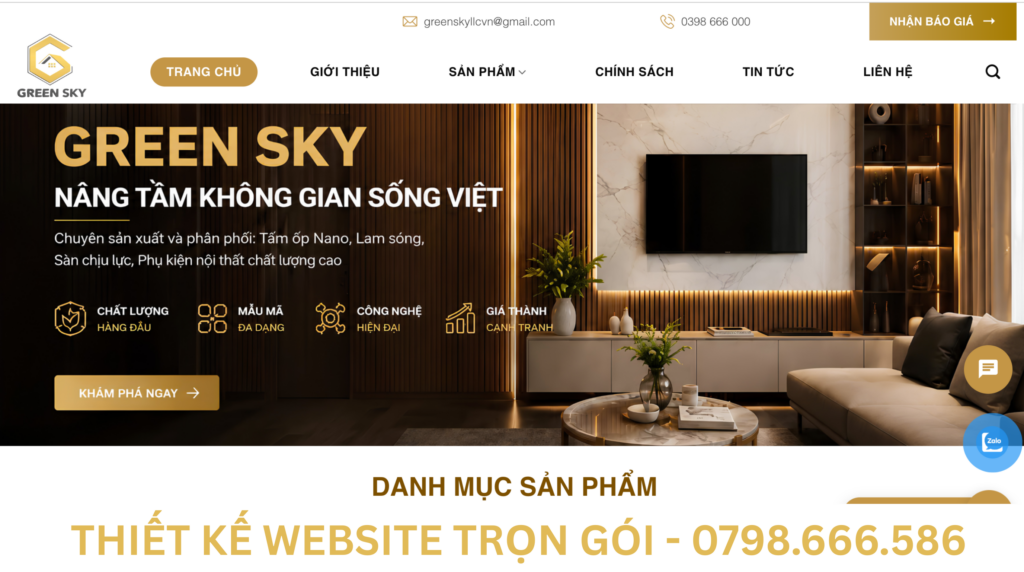 Thiết Kế Web Phường Tam Hiệp