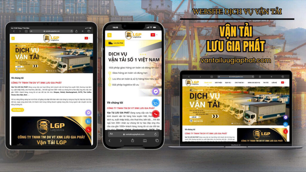 Thiết Kế Web Phường Long Bình