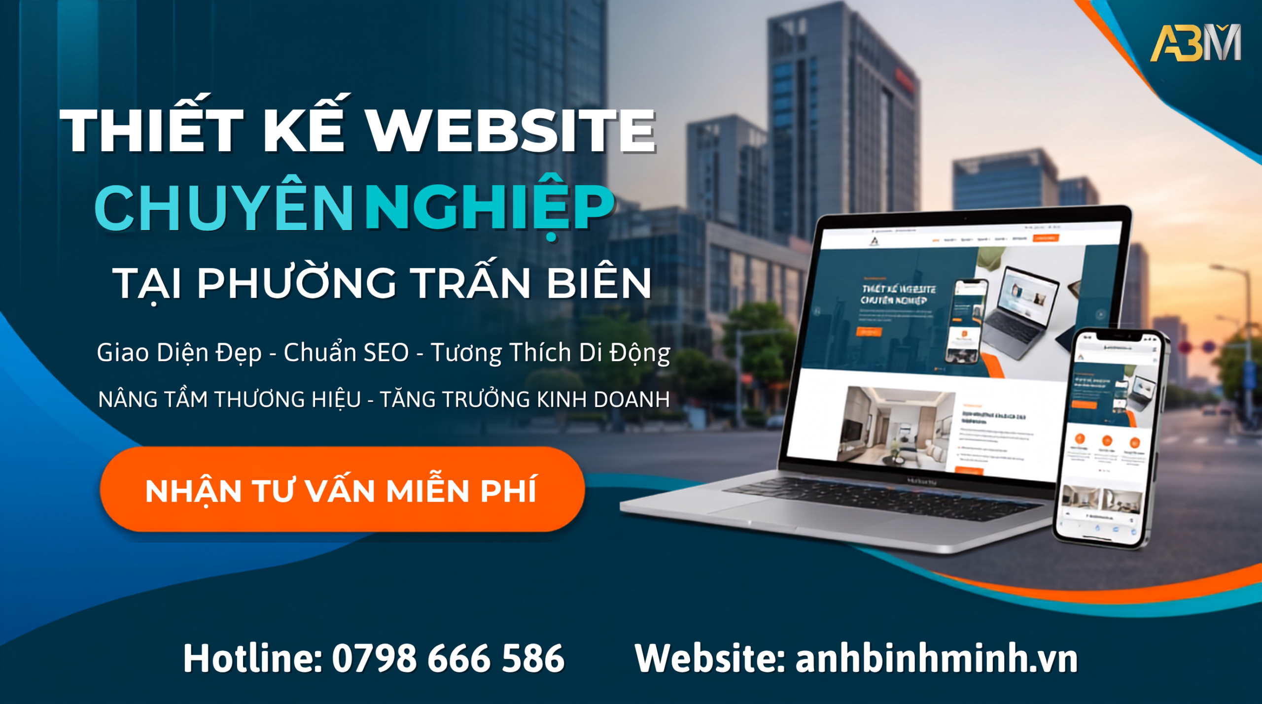 Thiết Kế Web Phường Trấn Biên – Báo Giá Trọn Gói