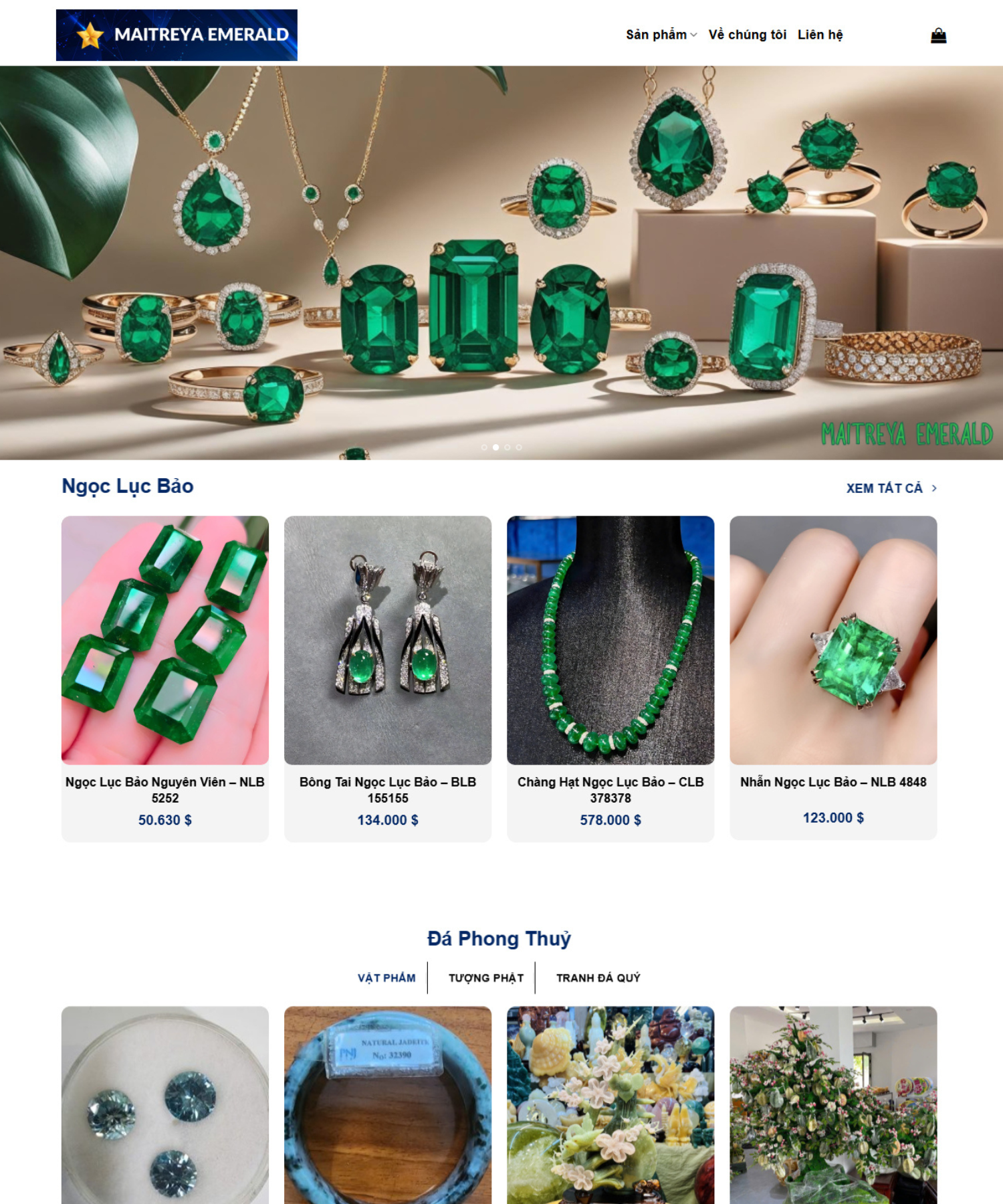 DỰ ÁN WEBSITE - MAITREYA EMERALD