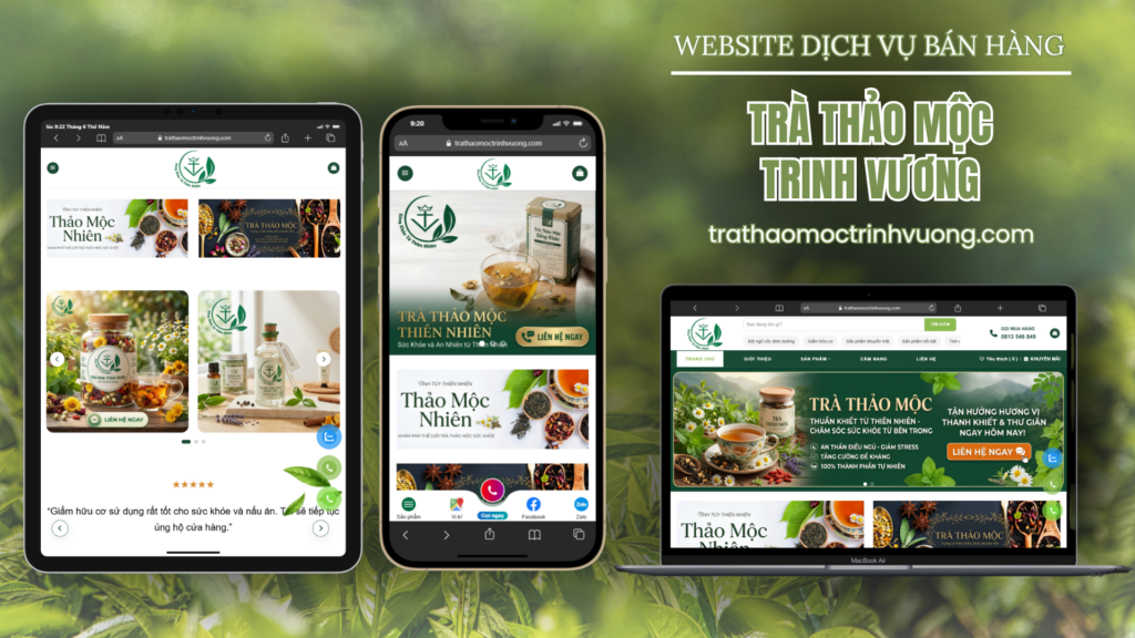 Thiết Kế Web Phường Trấn Biên