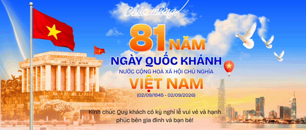 Slider và ảnh bìa lễ 2/9