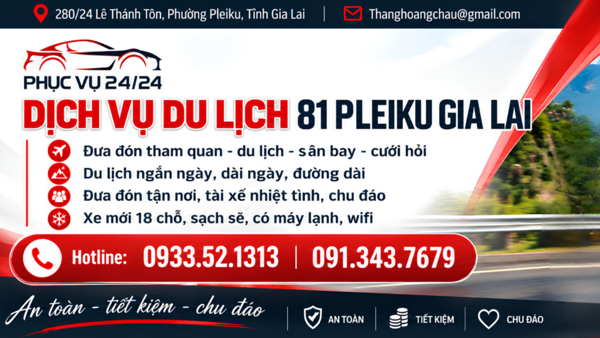 DỰ ÁN WEBSITE - DU LỊCH 81 PLEIKU GIA LAI