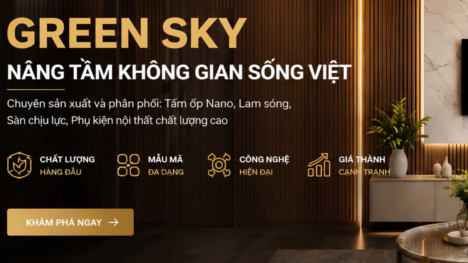 DỰ ÁN WEBSITE - GREENSKY
