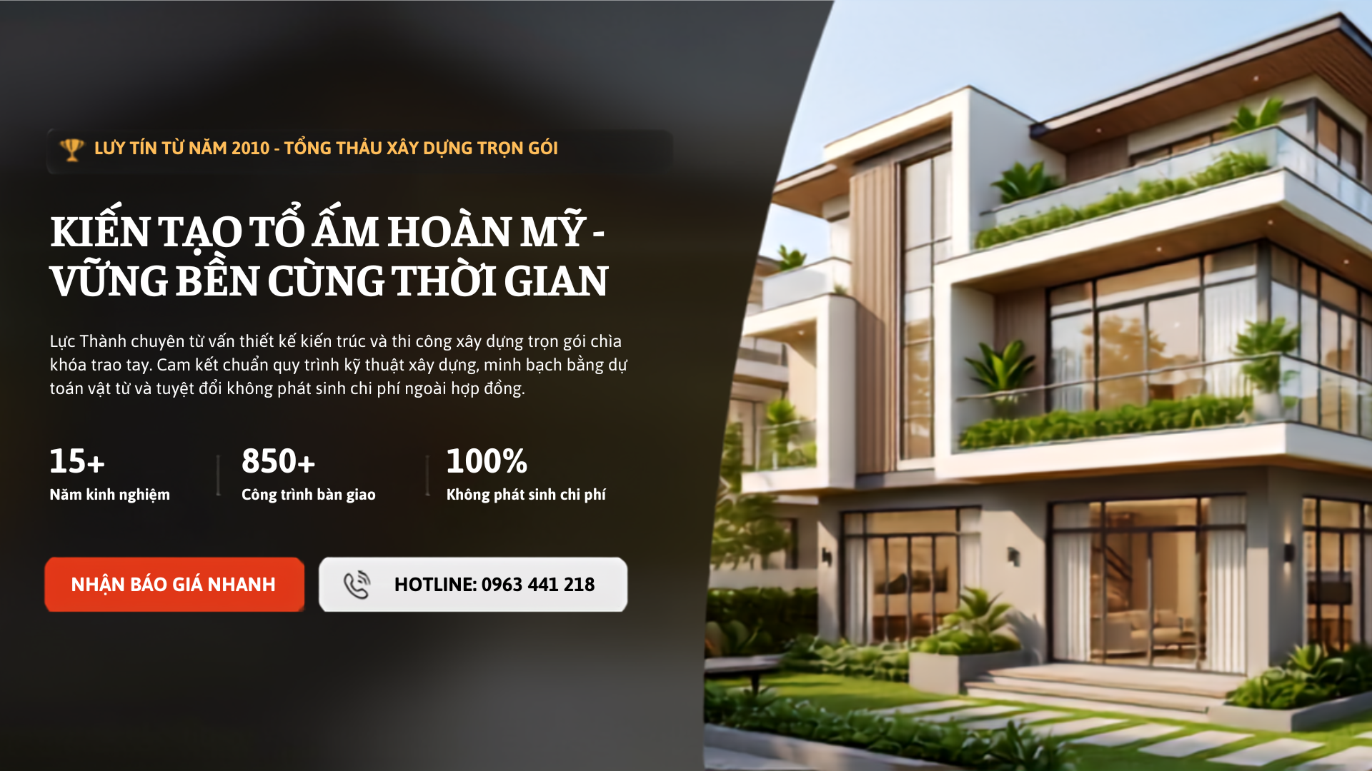 DỰ ÁN WEBSITE - XÂY DỰNG LỤC THÀNH