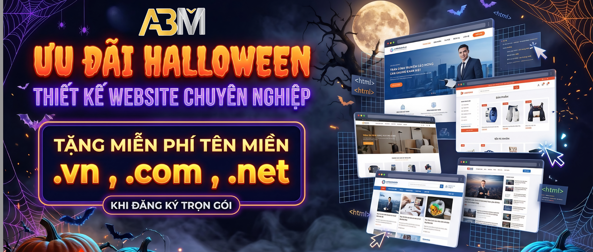banner Halloween website 2026