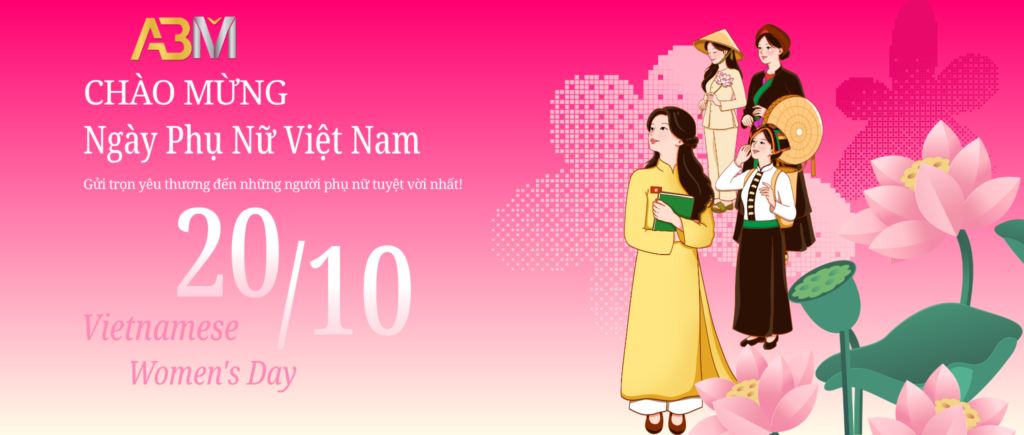 banner chào mừng quốc tế phụ nữ 20/10