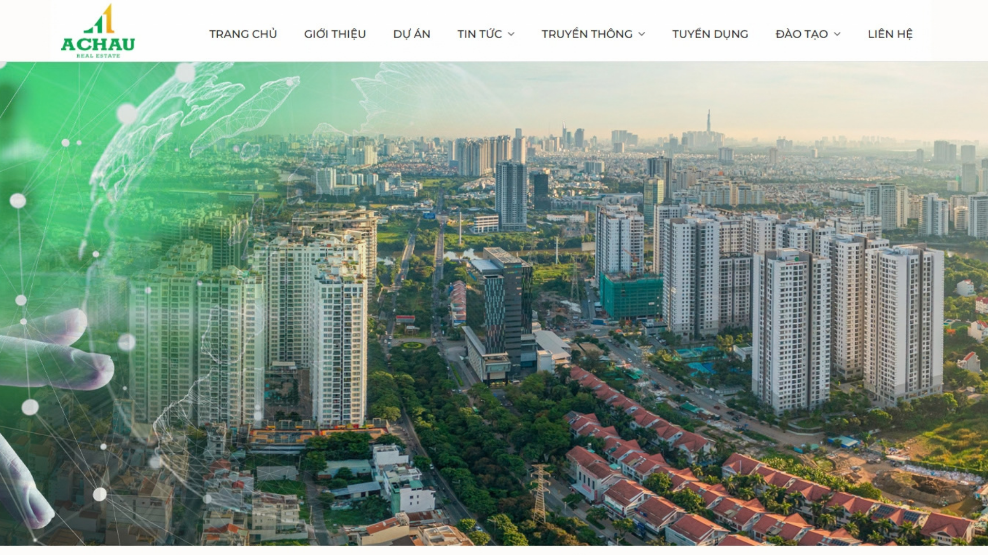 DỰ ÁN WEBSITE - ĐỊA ỐC Á CHÂU
