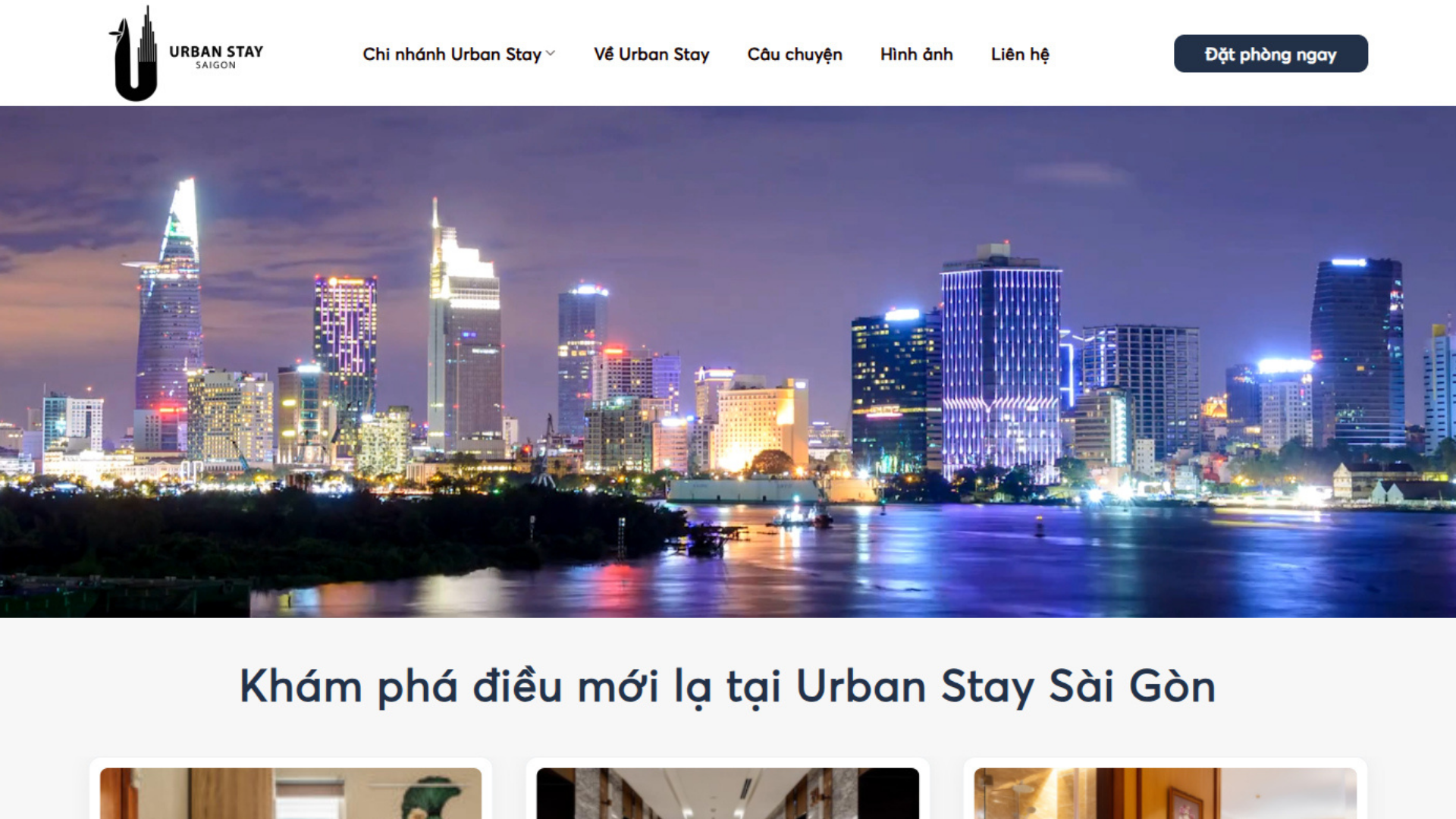DỰ ÁN WEBSITE - URBAN STAY SÀI GÒN
